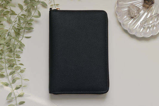 Zipper Budget Binder | Onyx