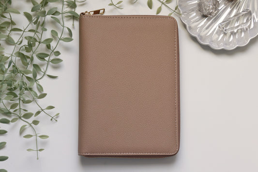 Zipper Budget Binder | Nude