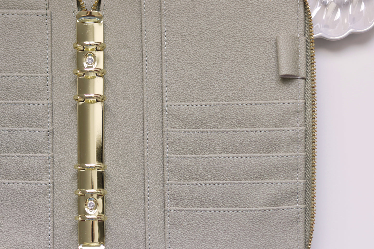 Zipper Budget Binder | Oat