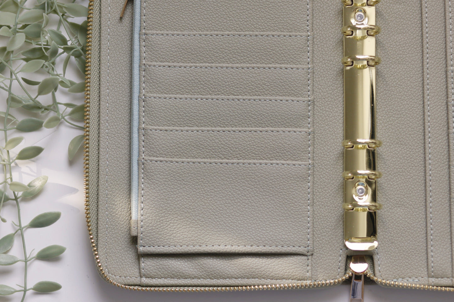Zipper Budget Binder | Oat